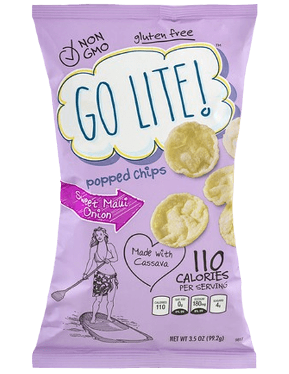 Go Lite Maui Onion Cassava Popped Chips